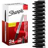 Sharpie Pennarelli indelebili | punta fine | Inchiostro nero | confezione da 24