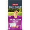 Grancarno animonda GranCarno Junior cibo secco per cani senza cereali, pollame + agnello (1 x 4 kg), cibo secco per cani giovani senza cereali, cibo per cuccioli asciutto ad alta digeribilità