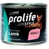 Prolife LifeStyle Adult Cibo Umido per Gatti - Agnello - 6x200 gr