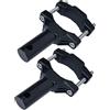 NINGDAKEAI 2 pezzi supporto faro moto staffa di fissaggio fendinebbia, adatto alla maggior parte degli ATV UTV (20 mm a 54 mm)