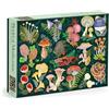 Galison World of Mushrooms Puzzle: 1000 Pieces