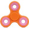 Toyland® Fidget Hand Spinner - Sollievo da Stress e ansia - Colori Assortiti (Anelli Arancioni e Rosa)