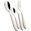 Bugatti Gioia Servizio Posate Acciaio Inox e ABS - Set 24 Pz