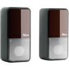 Nice Home PH200 Coppia FOTOCELLE per MOTORIZZAZIONE CANCELLO Garage, Nero