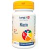 LongLife® Niacin | Vitamina B3 | Metabolismo energetico | Stanchezza e affaticamento | Benessere di pelle e mucose | 200 giorni di trattamento | Vegano e senza glutine