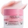 Rougj BURRO STRUCCANTE ROUGJ - Burro Struccante Viso e Occhi, Detergente Trucco Waterproof Texture Balsamo Trasformabile, Formula Oleosa Nutriente con Karité Mandorle Vinacciolo - Made in Italy