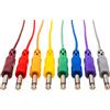 CPP-890, Unbalanced Patch Cables, 1/4 in TS to Same, 3 Ft