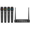 Does not apply Debra Audio Pro UHF - Sistema Di Microfono Wireless a 4 Canali, Con Microfono La