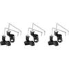 1 set di comodo supporto per microfono a clip sax clip sax per prestazioni