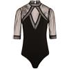 Morgan Calzini Body 3, 4 Dentelle Noir M