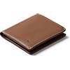 Bellroy Note Sleeve, portafoglio sottile in pelle, sono disponibili versioni RFID (max. 11 carte e contante) - Hazelnut