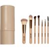 Zoë Ayla Makeup Brush Set and Cylindric Case 7 Pices Set di pennelli 1 pz.