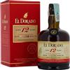 El Dorado Rum El Dorado 12 Anni cl 70 Originale Guyana Demerara Distillers Botti exBourbon