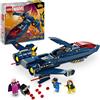 LEGO 76281 MARVEL X-Jet di X-Men, Modellino da Costruire di Aeroplano con Minifi