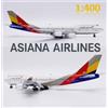 JC Wings 1/400 XX40221A, Asiana Airlines Boeing 747-400 Last Flight, Flaps Down