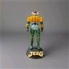 3D Maker Jeeg Robot d'Acciaio Action Figure Dipinta a Mano Stampa 3D Anime Collezione