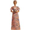 Mattel Barbie Inspiring Women Maya Angelou da coolezione con piedistallo e Certificato