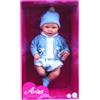 GIOCHERIA ARIAS POS190189 Bebè AZZURRO cm.45 Dolci Suoni 65243
