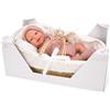 GIOCHERIA ARIAS POS220063 REBORN Bambola AVANA 45 CM CON CESTA IN VIMINI