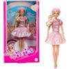 MATTEL JBJ53 BARBIE MOVIE - PINK, Margot Robbie, bambola dal film collezione con