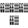 20 Pcs Ganci Per Corde Elastiche Di Plastica Gancio Carichi Pesanti