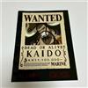 FamilyMart One Piece × FamilyMart Original A5 Memo Pad Wanted Poster "Kaido" Giappone