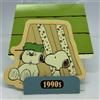 FamilyMart Adesivo PEANUTS Snoopy × FamilyMart fustellato con supporto card Comic Art an...