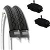 FFitness 2 Copertoni 24 x 1 3/8 (37-540) + Camere America 1 St