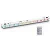 Cameo Barra Cameo TRIBAR 200 IR a 12 LED tricolore da 12x3W con Telecomando