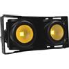 wisdom Accecatore Strobo Blinder a 2 Occhi 400w IP65 Luce Warm Light con lente fresnel