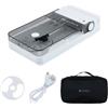 TOSHIBA AUREX AX-RP10 Giradischi Bianco Bluetooth USB RPM Portatile TOSHIBA