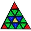 nlighting Lampada Triangolo Retrò LED 30W RGBW Matrix Light per spettacoli party