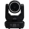 nlighting Mini Testa Mobile Spot LED 150W Con Prisma e Anello RING RGB Alimentazione VDE