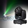 NLIGHTING® Coppia Mini Testa Mobile Super BEAM 4X10W RGB/W Luci LED Effetto arcobaleno
