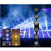 nlighting Mini Port Flower linear retro light con Baule Flight Case da 4 pezzi