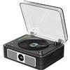 THINKYA Lettore CD Bluetooth Ricevere Altoparlanti Stereo Nero Giappone