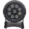 NLIGHTING® Faro a batteria Par LED faretto impermeabile 9x10W RGBWA Antenna WI-FI WISDOM