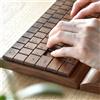 Hacoa Tastiera in legno Hacoa realizzata in legno naturale "Full Ki-Board Wireless"...