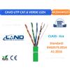 LAND HILTRON CAVO RETE 305 METRI ETHERNET UTP CAT 6 4X2 AWG 23 100% RAME LAN RJ45 LSZH Eca