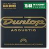 Jim Dunlop DAB1048 - Corde per Chitarra Acustica, 80% Bronzo 20% Zinco