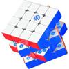 GAN 460M V2 Speed Cube magnetico 4x4 UV Coated