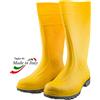 S.A.F. RAIN BOOTS COPRI SCARPE GALOSCE STIVALI UNISEX IN GOMMA PER PIOGGIA MADE IN ITALY TAGLIA 40