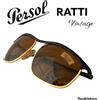 PERSOL RATTI occhiali da sole "KEY WEST" B1B RARE VINTAGE 80s sunglasses Italy
