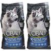 Farmina® CIBAU Sensitive Fish Maxi 2x12000 g Pellets