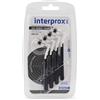 Interprox Plus XX Maxi Conical 4 Scovolini Neri, Anti-Placca e Anti-Carie per spazi interdentali più grandi (PHD 29) Pc Spazzolino da denti