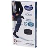 Sauber Pharma Calza Uomo Dryarn Colore Nero 70 Denari Taglia L/XL 1 pz Calzini