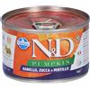 Farmina® N&D Pumpkin Canine Lamb, & Blueberry - Adult Mini Wet Food 140 g Mangime