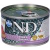 Farmina N&D Cat Natural Tuna&Shrimp 140 g Mangime