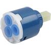 Batheidon cartuccia miscelatore 35mm in ceramica ad alta precisione, cartuccia rubinetto miscelatore universale per rubinetti monocomando cucina, lavabo e doccia, compatibile con rubinetti standard