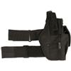 FONDINA UNIVERSALE COSCIALE PER PISTOLA BERETTA 92 98 GLOCK NERA IN CORDURA